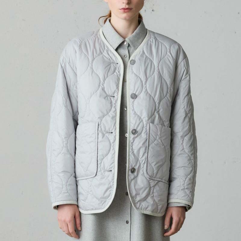 MidiUmi キルティングコクーンスリーブジャケット /LGY92